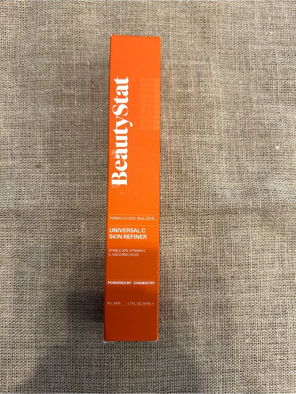 BeautyStat Orange Vitamin C Serum Box